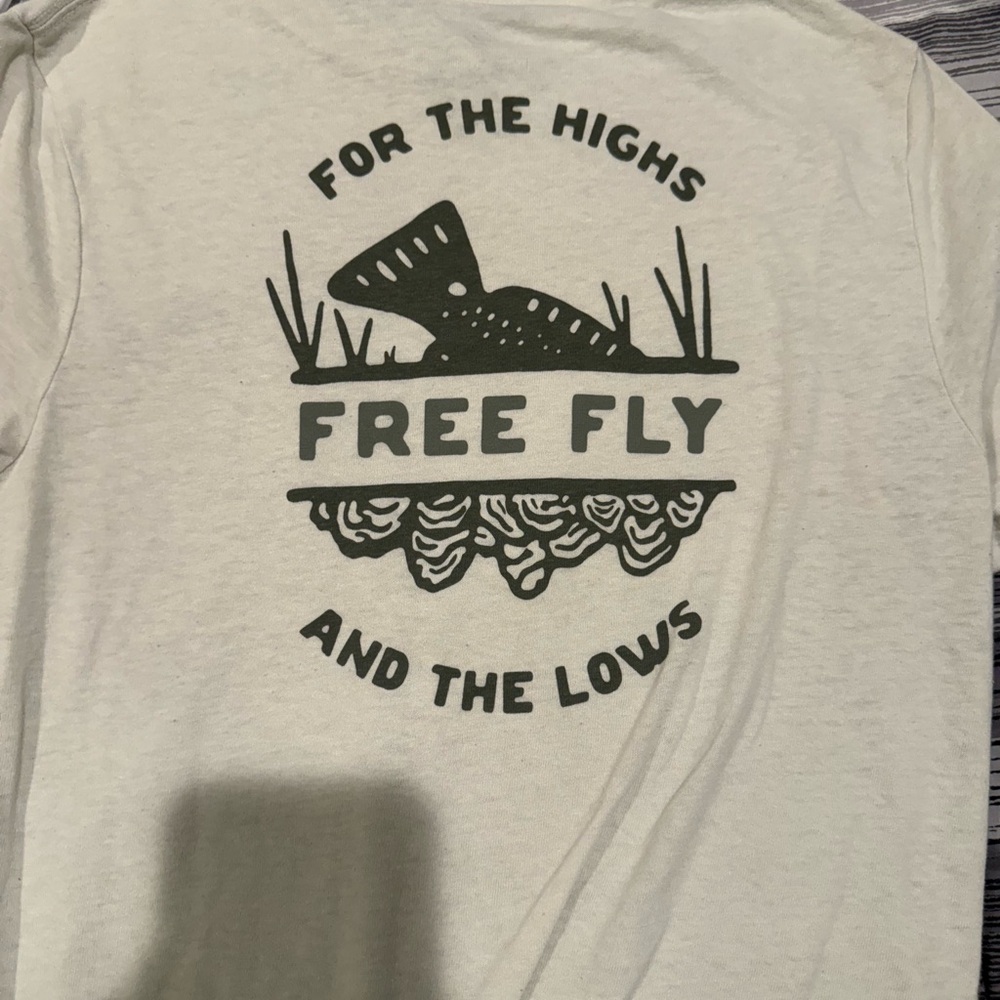 Free Fly Apparel Short Sleeve Tee - Cream